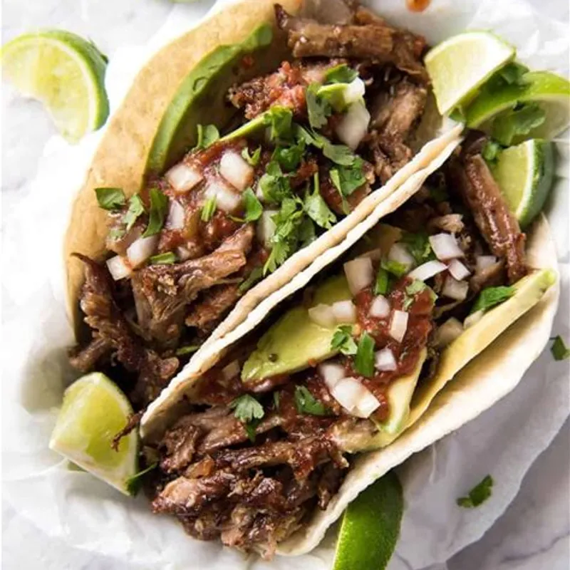 Savory Braised Pork Tacos image